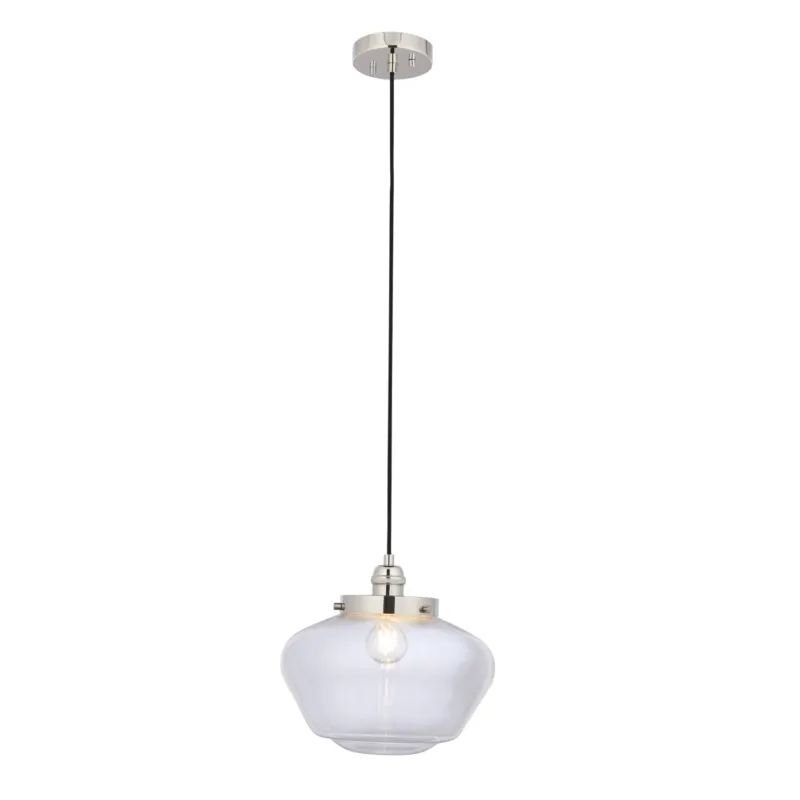 CAMBERLEY nickel-transparent 96172 Endon Lighting Nie przegap