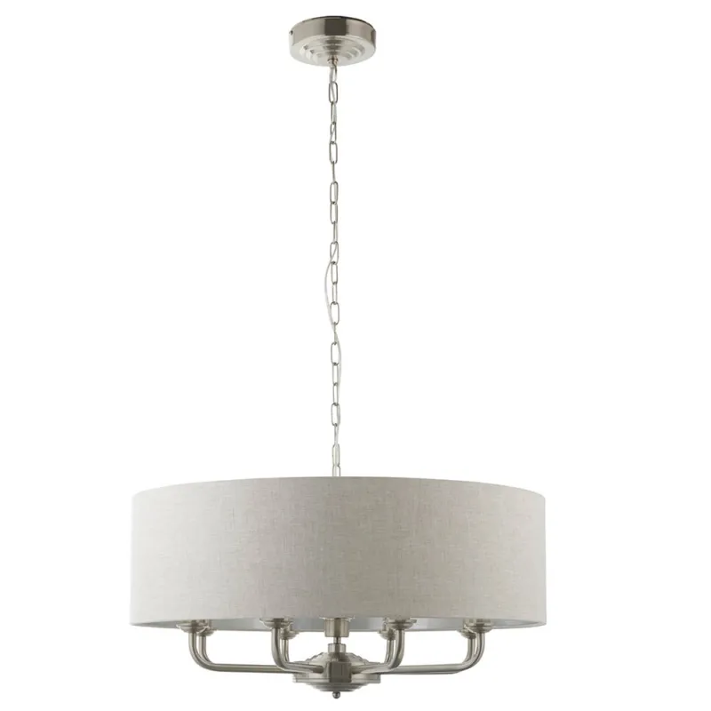 HIGHCLERE brushed chrome VIII 99152 Endon Lighting Okazja