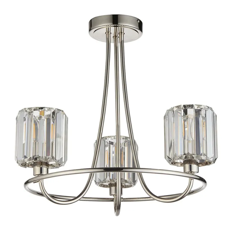 BERENICE nickel III 104107 Endon Lighting Szybka dostawa