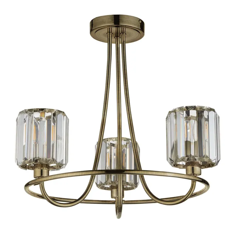 Oferta czasowa BERENICE brass III 107801 Endon Lighting