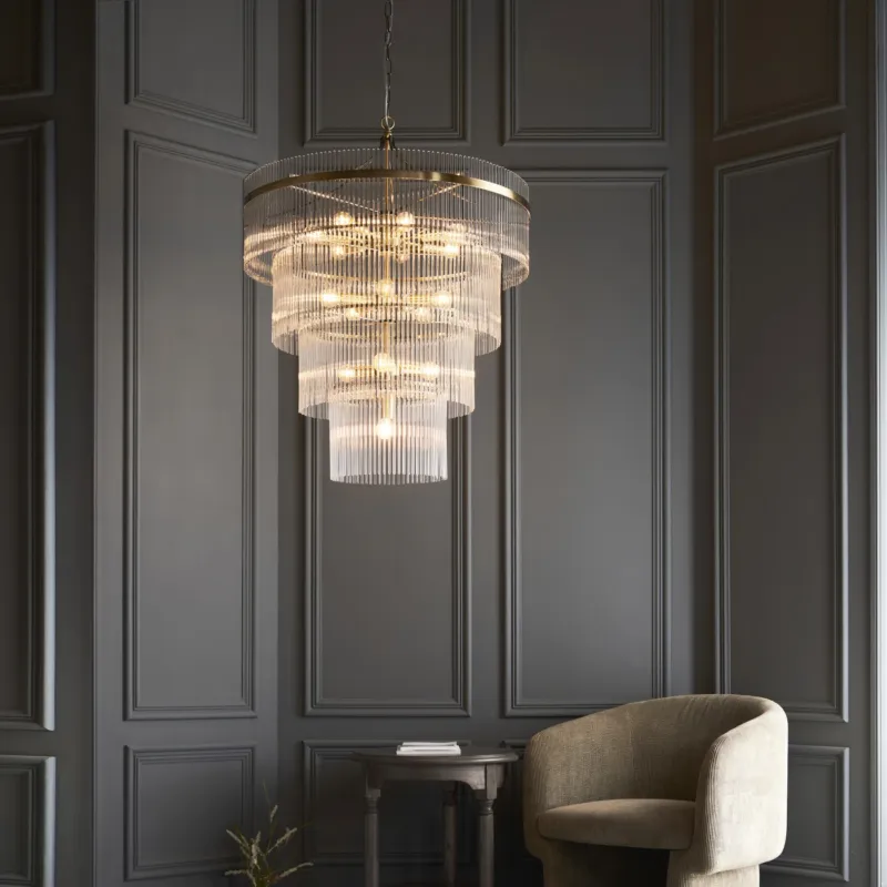 Super okazja MARIETTA brass XVI 112576 Endon Lighting