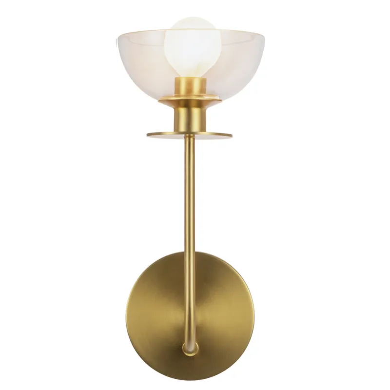 Szybka wysyłka SYLVIA gold ALM-SYLVIA-1WB-BG-CL Elstead Lighting