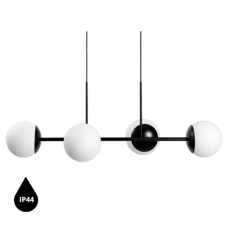 Ummo Lampa sufitowa KOP E czarna wys. 41 cm IP44 Oferta czasowa