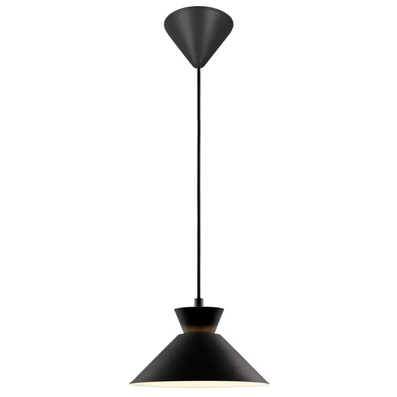 Bezpieczna płatność Nordlux Lampa wisząca Dial czarna śr. 25 cm
