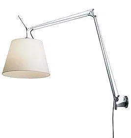 Najlepsza cena Artemide Tolomeo Mega Parete (on-off abażur 36 pergamin)