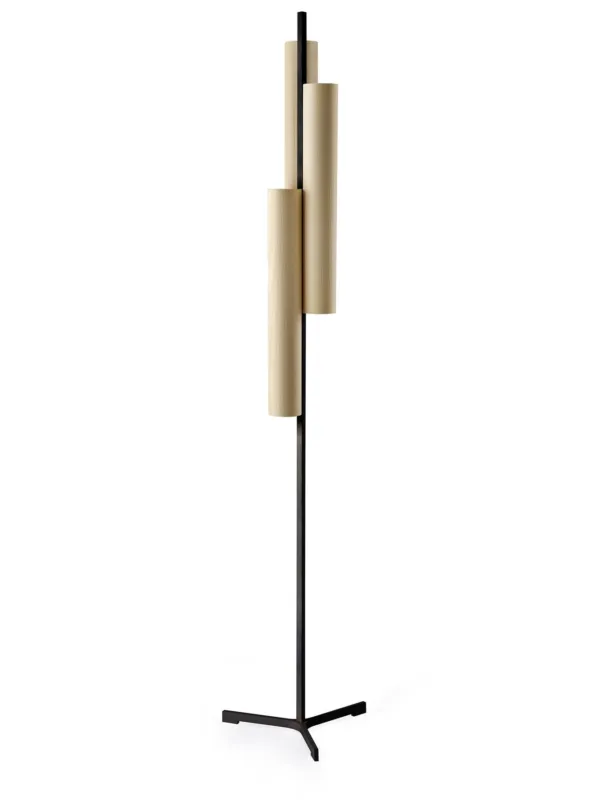 LZF Lampa podłogowa Black Note Triplet led brązowo-czarna wys. 188 cm Oferta