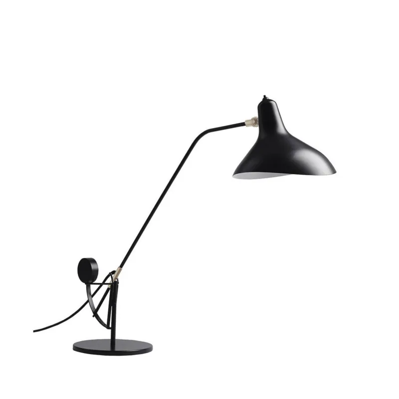 DCW Lampa biurkowa Mantis BS3 czarna wys. 82 cm max. Ostatnie sztuki