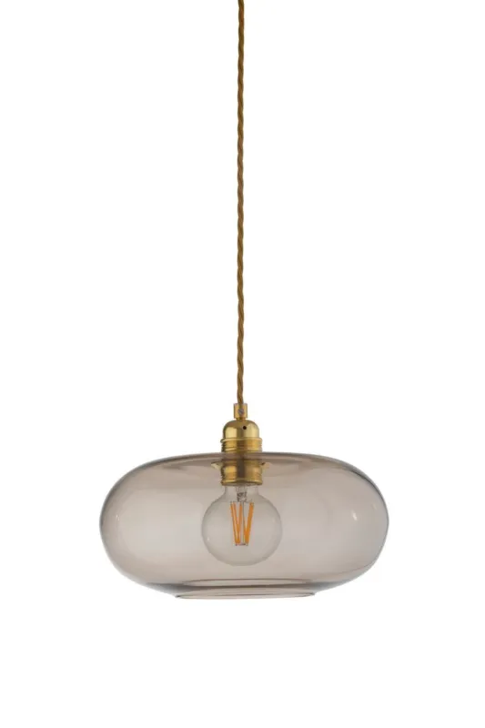EBB & FLOW Lampa wisząca Horizon kasztanowa śr. 29 cm Taniej