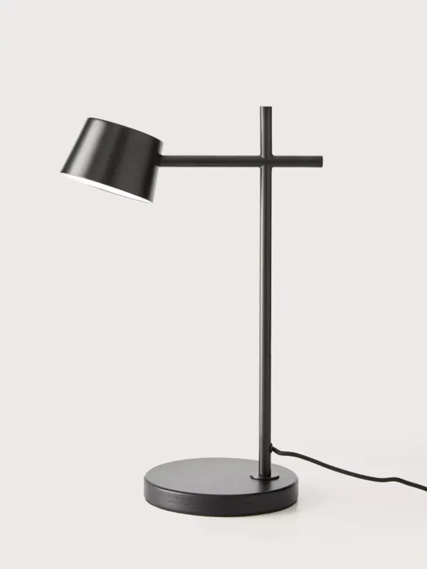 Najlepsza cena Aromas Lampa stołowa Nera wys. 40 cm czarna