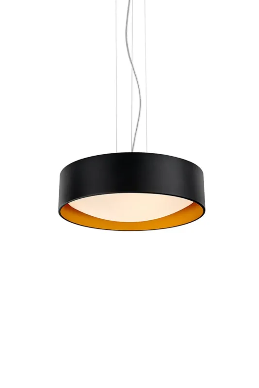 Kaspa Lampa wisząca Vero czarna śr. 45 cm Szybka wysyłka