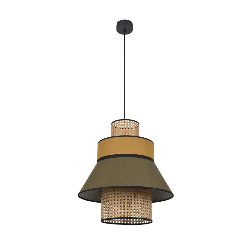 Market Set Lampa wisząca Singapour zielona śr. 42 cm Super okazja