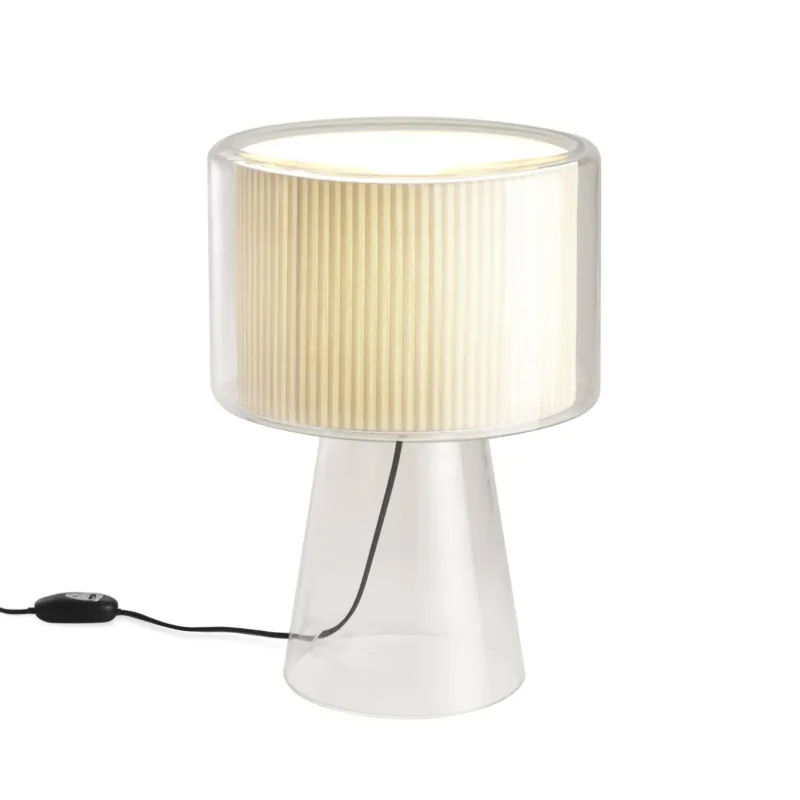 Szybka dostawa Marset Lampa stołowa Mercer biała wys. 41 cm