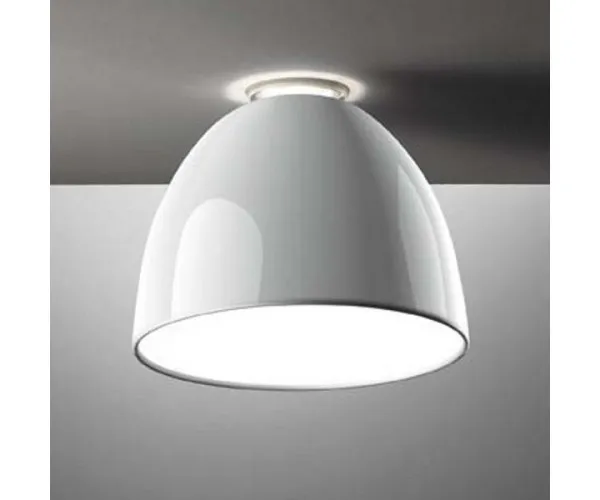 Artemide Lampa sufitowa / plafon Nur mini soffitto biała śr. 36 cm Popularny