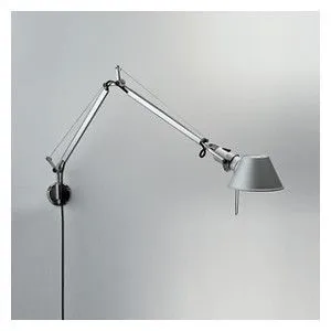 Artemide Lampa ścienna / kinkiet Tolomeo Micro LED srebrny szer. 49 cm Do wyczerpania zapasów