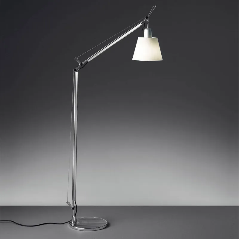 Tylko do końca tygodnia Artemide Lampa podłogowa Tolomeo basculante (satyna) wys. 108 cm
