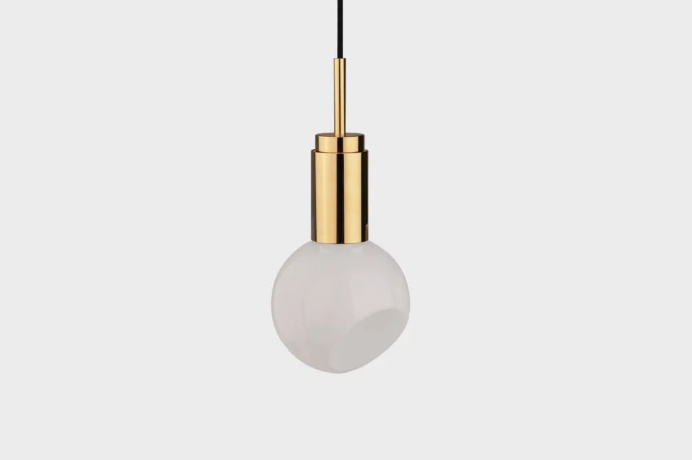 Szybka wysyłka Anour Lampa wisząca Donya Sphere śr. 15 cm mosiądz polerowany