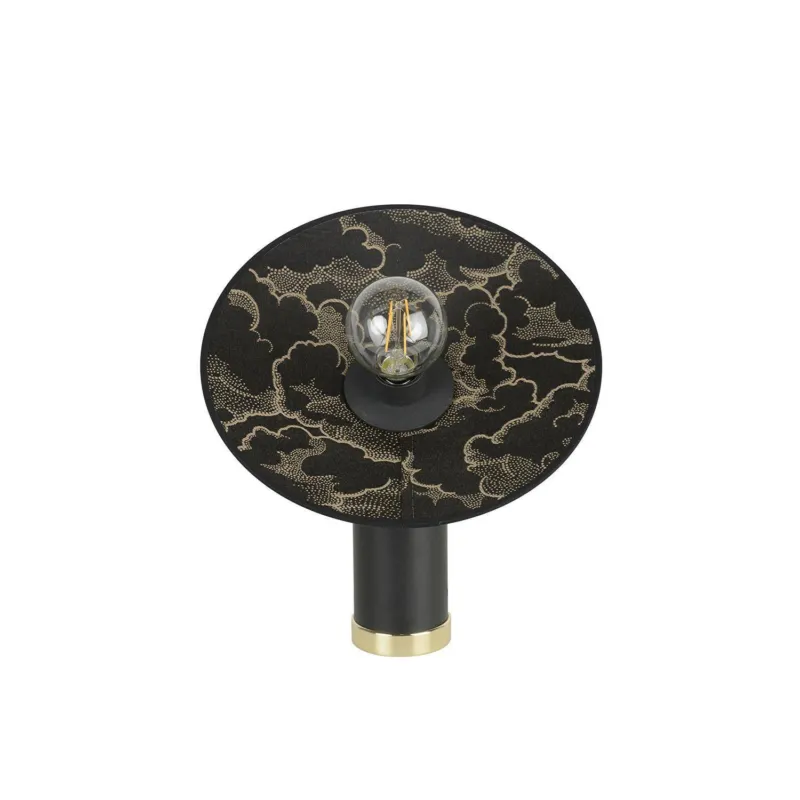 Market Set Lampa stołowa Gatsby czarna wys. 37 cm Kup online