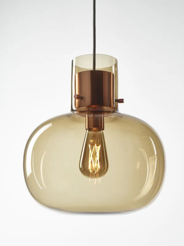 Brokis Lampa wisząca Awa Medium brązowa Dodaj do koszyka
