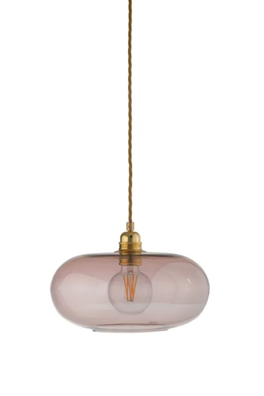EBB & FLOW Lampa wisząca Horizon obsydian śr. 36 cm Szybka dostawa