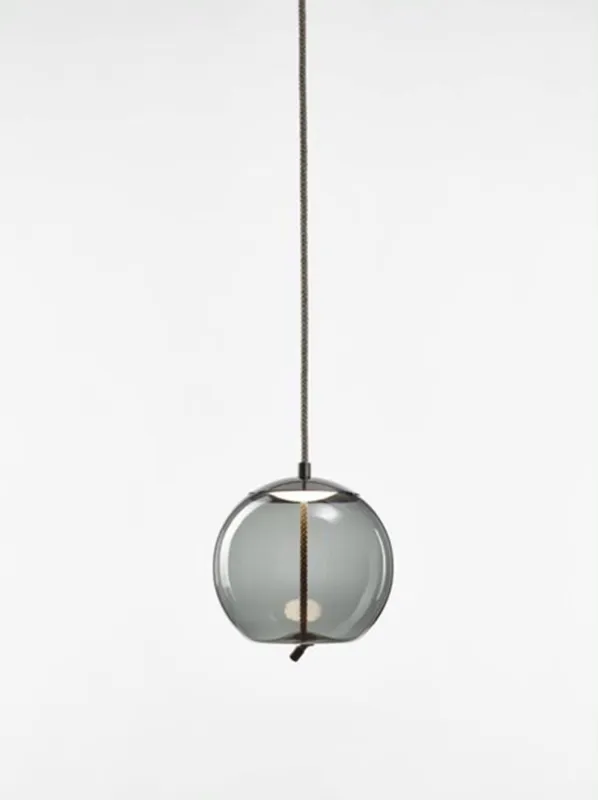 Zniżka Brokis Lampa wisząca Knot Small Sfera czarna śr. 30 cm
