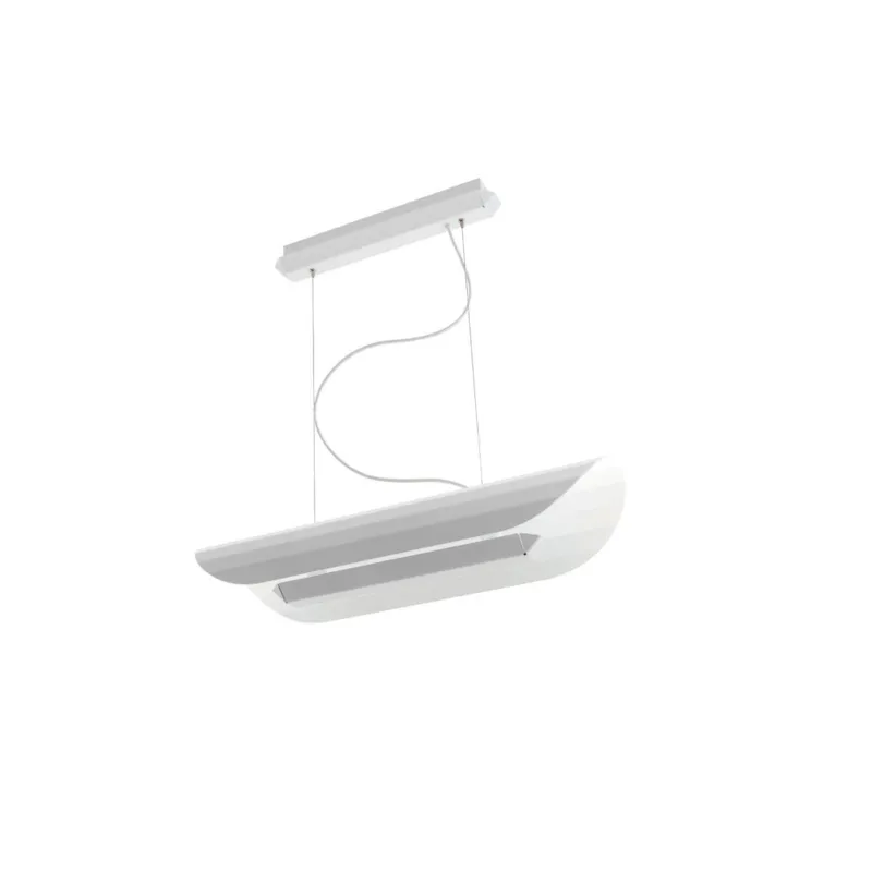 Do wyczerpania zapasów Kaspa Lampa wisząca liniowa Apolin szer. 65 cm biała