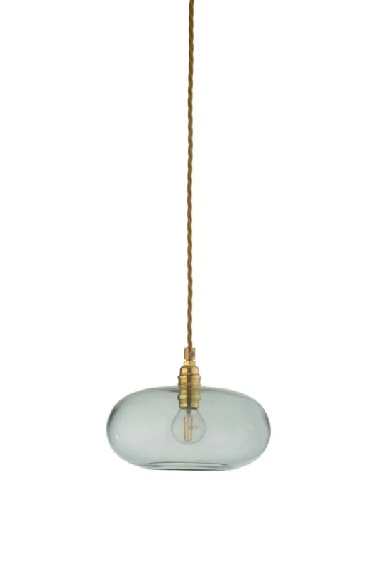 EBB & FLOW Lampa wisząca Horizon zielona śr. 21 cm Hit sprzedaży