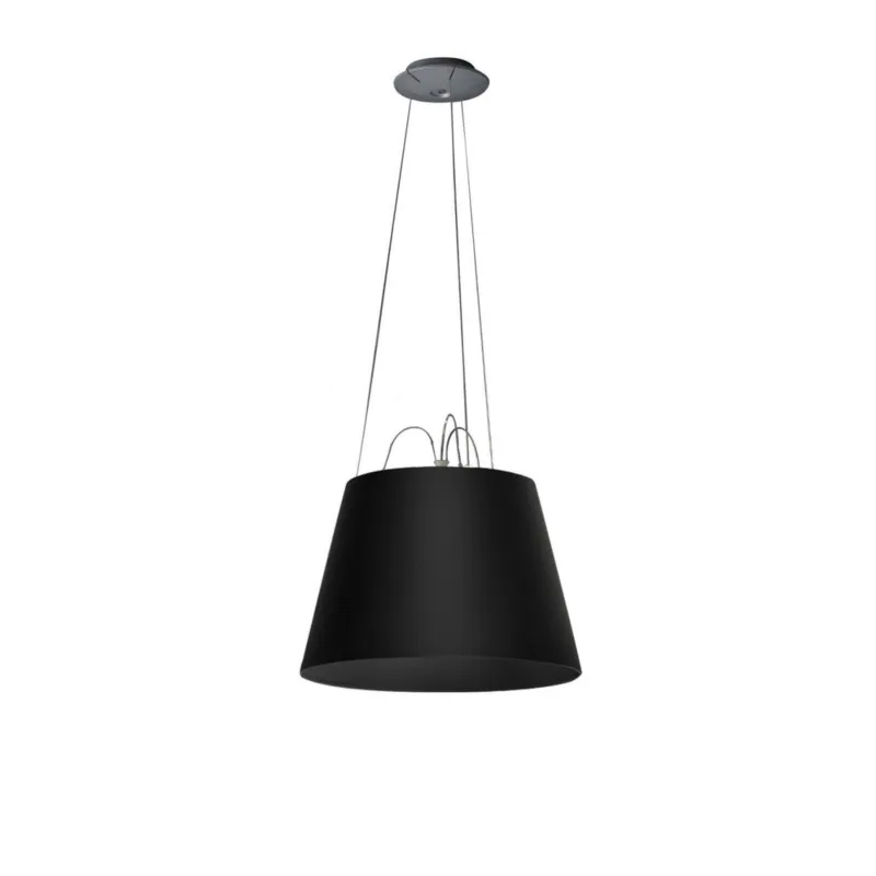 Artemide Lampa wisząca Tolomeo Mega czarna śr. 52 cm Kup online