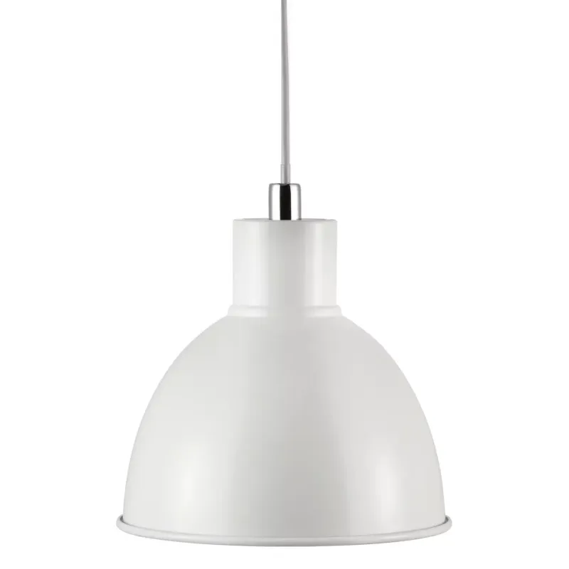 Nordlux Lampa wisząca Pop biała śr. 21,5 cm Łatwy zwrot