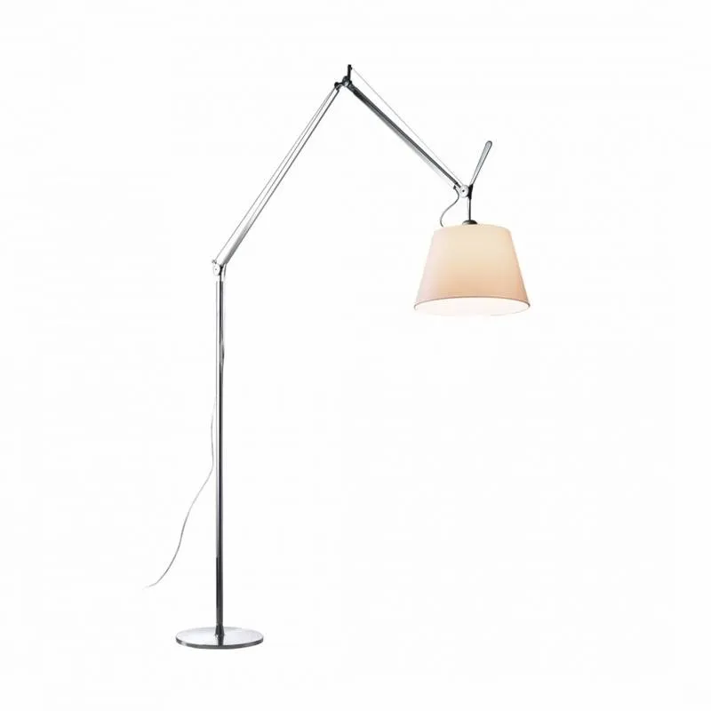 Artemide Lampa podłogowa Tolomeo Mega srebrna ze ściemniaczem śr. 42 cm Najlepsza cena