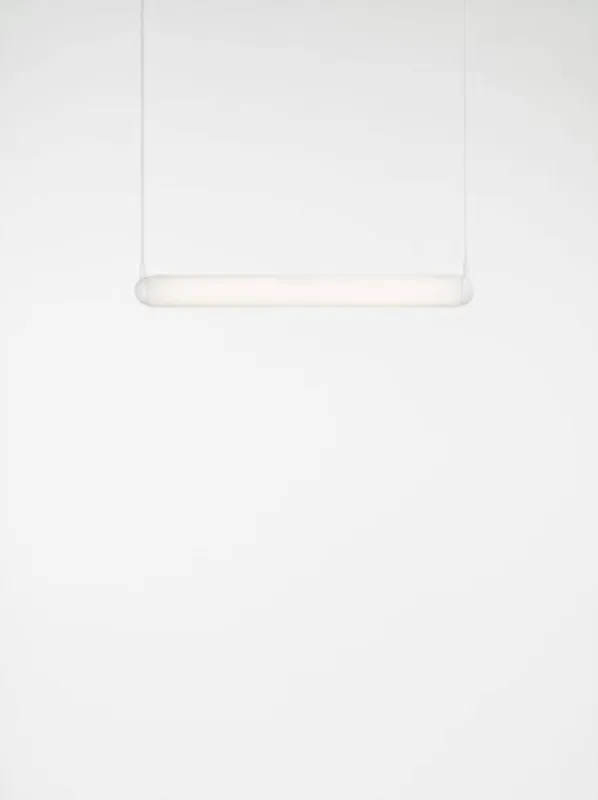 Brokis Lampa wisząca Puro Solo Horizontal biała szer. 83 cm Sprawdź teraz