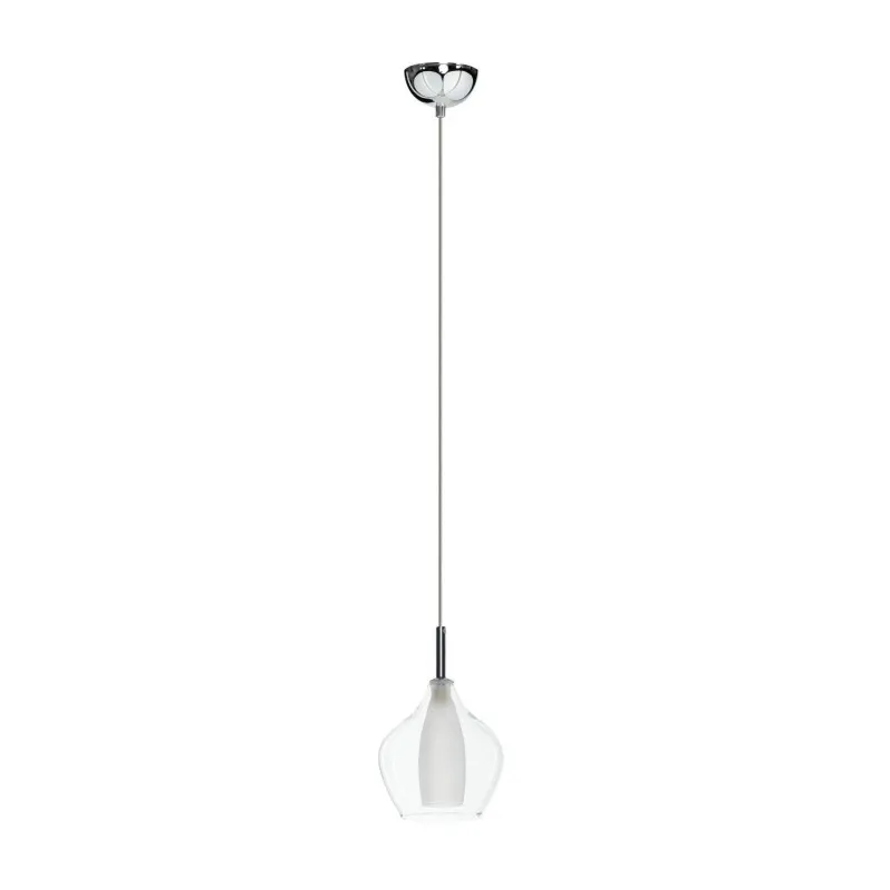 Lampa wisząca Amber MILANO 1 CLEAR Bursztynowa Szybka wysyłka