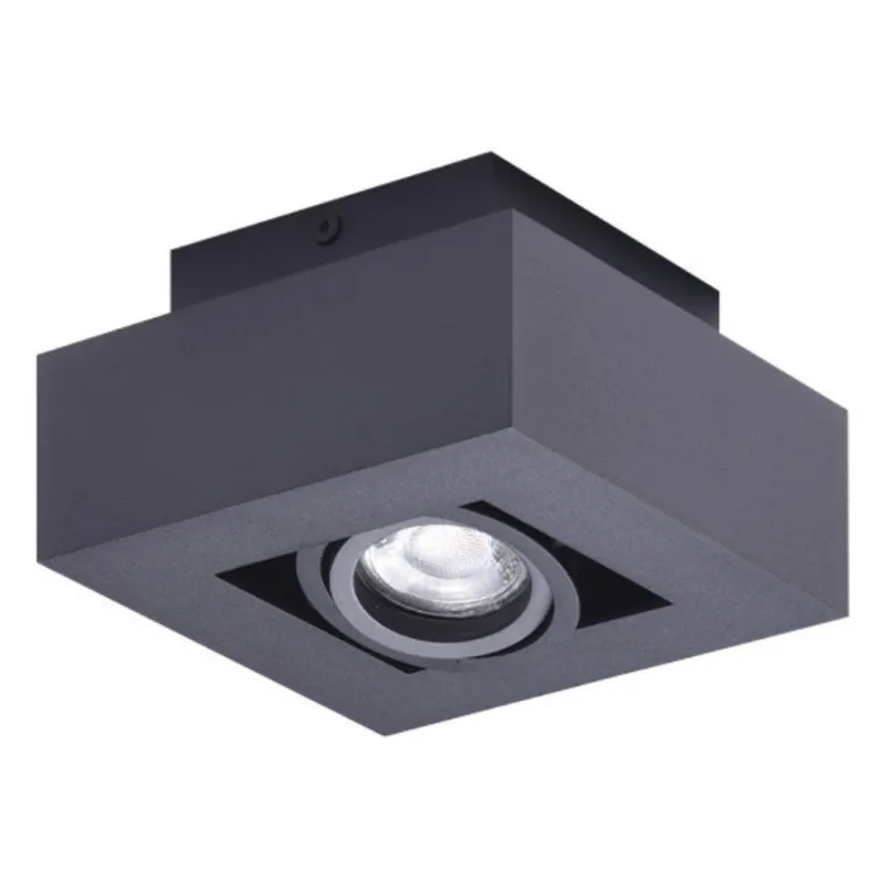 Lampa natynkowa NIKEA 1 GU10 Czarna Hit sprzedaży