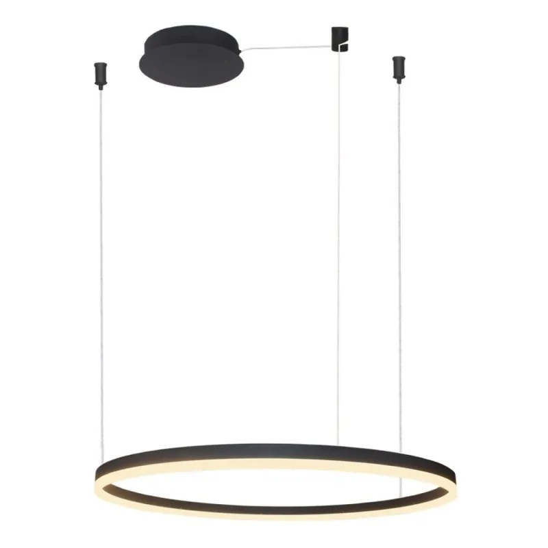 Lampa wisząca HALO PENDANT 80 Czarna Popularny
