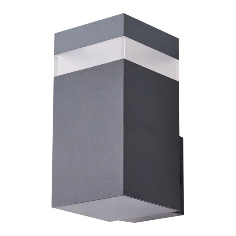 Kinkiet JASON SQ WALL IP65 Ciemny szary Okazja