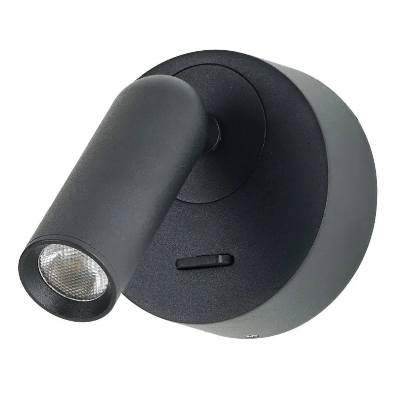Bestseller Kinkiet LUGANO ROUND WALL Czarna