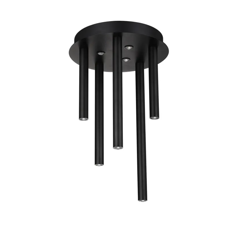 Nowy Lampa sufitowa ILIOS 5 TOP 3-STEP DIMM Czarna
