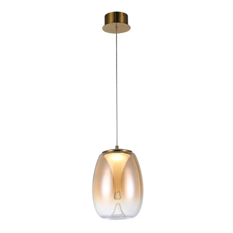 Hit sprzedaży Lampa wisząca PAMELA 20 Bursztynowa