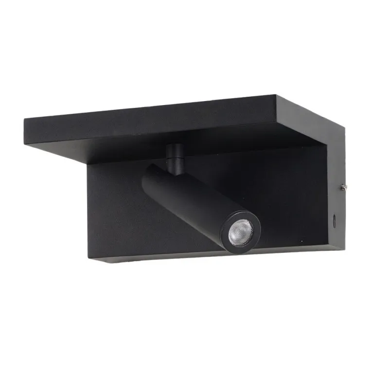 Nowy Kinkiet HYLLA WALL NFC CHARGER Czarna