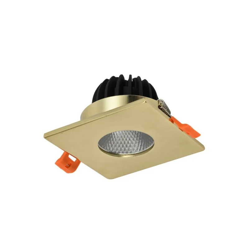 Oczko sufitowe CLEAN S IP44 7W CCT SWITCH Złota Wyjątkowa oferta
