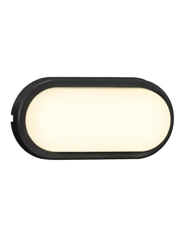 NORDLUX CUBA_OUT Lampa Ścienna LED Plastik Czarny 2019191003 Ograniczona ilość