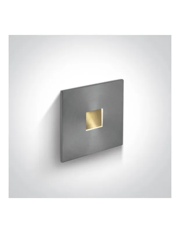 One Light wpust LED do oświetlenia korytarza chodnika Ladiko 68004A/AL/W IP54 kolory-swiatla.pl Obniżka ceny