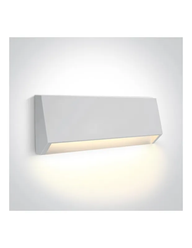 One Light kinkiet LED odporny na pogodę dom ogród Diminio 67386C/W/W IP65 kolory-swiatla.pl Sprawdź teraz