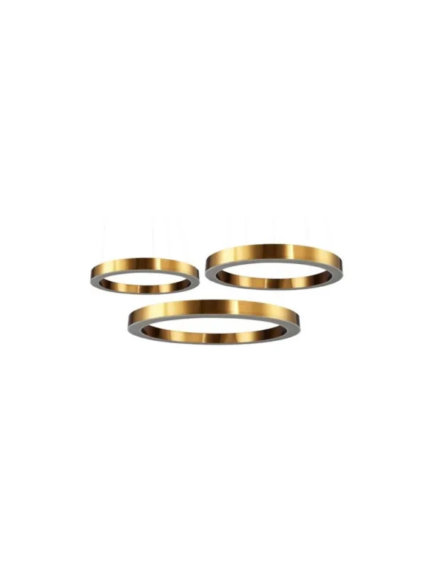 Step into Design LED lamp CIRCLE 40+60+60 cm brass Dodaj do koszyka