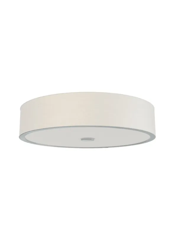Wyjątkowa oferta Open Design Highlights Zalindro PL Cromo 74 Plafon/Lampa Sufitowa 6xE27 Max 15W LED 230V Biały Kremowy Biały Matowy Chrom OR86
