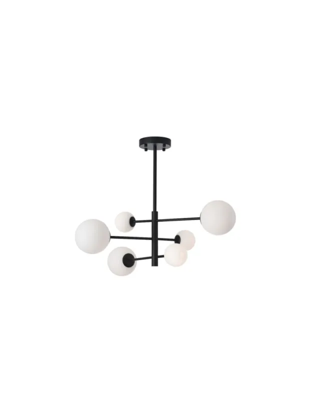 Oferta czasowa YASKR Lampa Sufitowa Bolti 6xG9 czarna PLC0103-BK