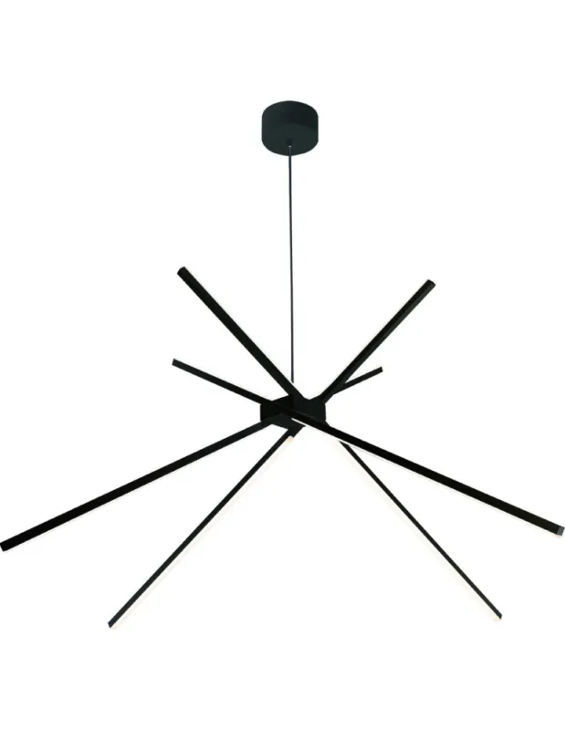 Maxlight Lampa Wisząca Spider Black P0412 Popularny