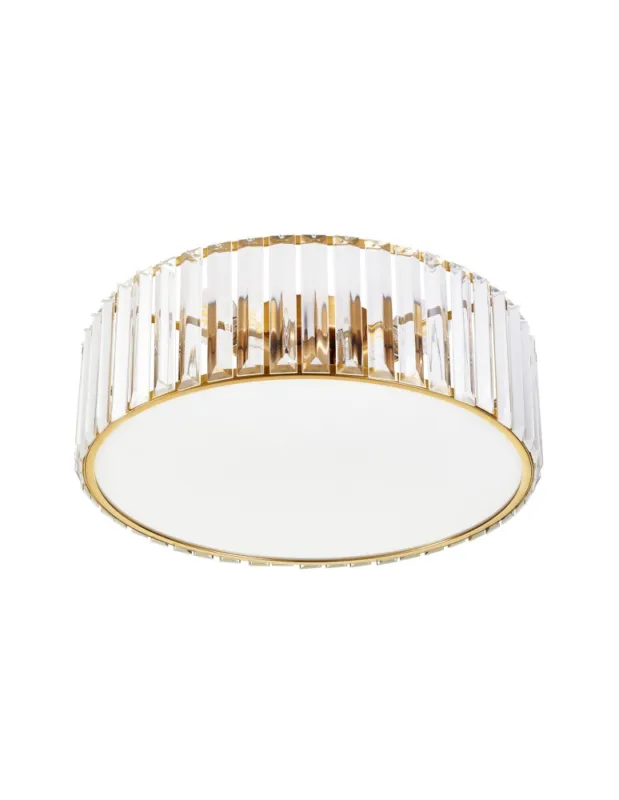 Niska cena Plafon Glamour MAGIA 40cm złoty szczotkowany K9 Step Into Design