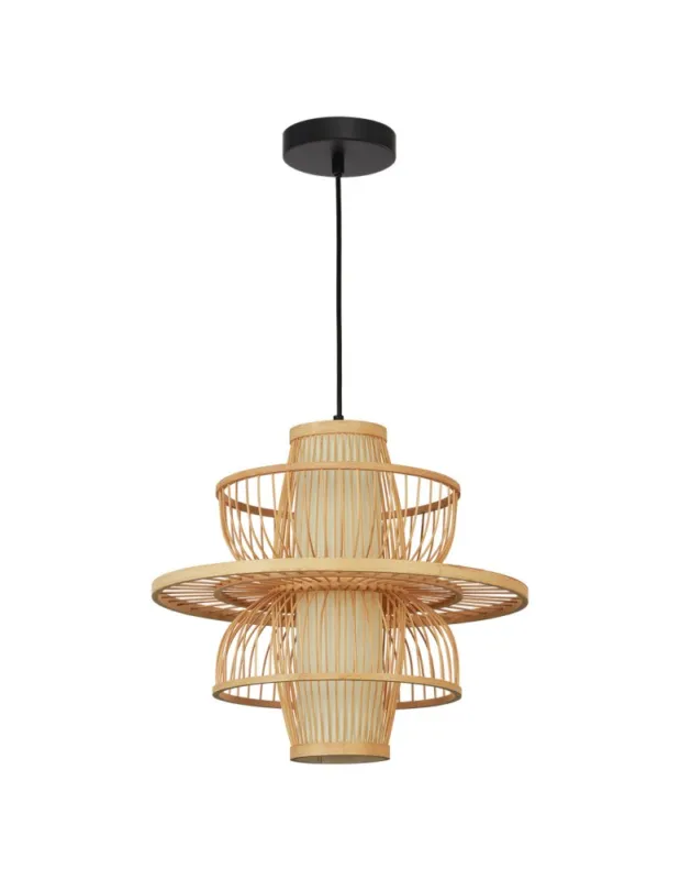 Do wyczerpania zapasów Light Prestige Rattanowa lampa wisząca Astra naturalna 1xE27 LP-3110/1P NT