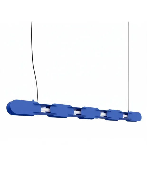 Cena promocyjna Thoro Lampa wisząca CHAIN 158 ultramaryna LED 4000K TH.1047