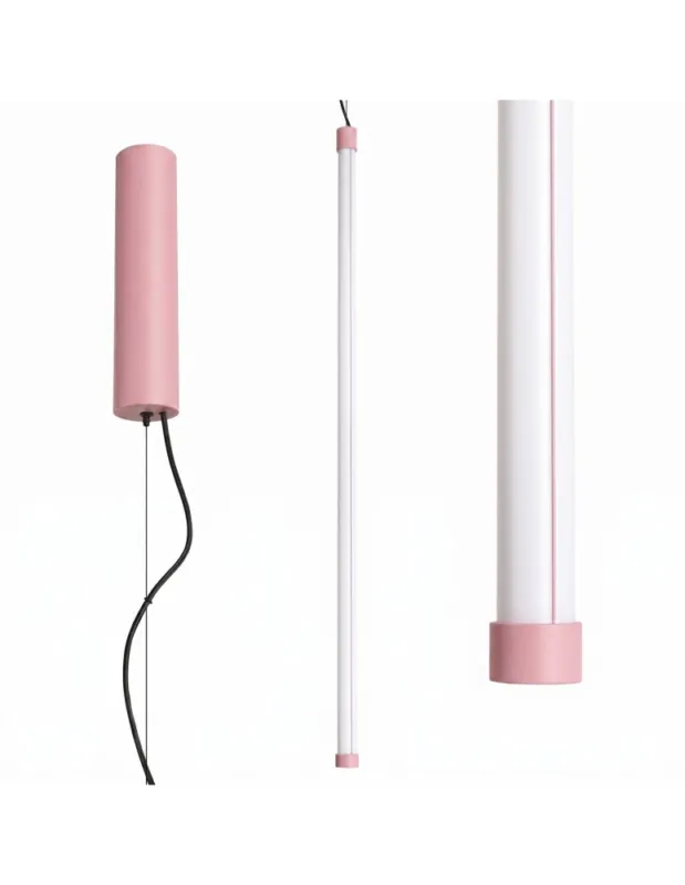 Ostatnie sztuki Thoro Lampa wisząca TRANG 100 różowa LED 3000K TH.864